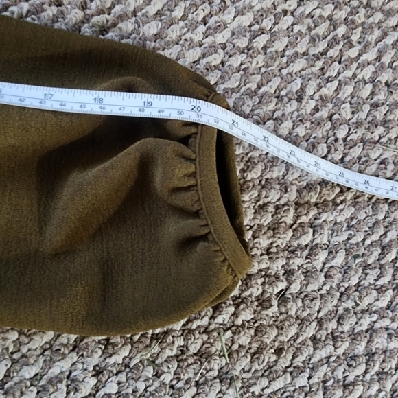 𝅺Madewell Texture & Thread Crepe Balloon-Sleeve Dress Womens Size S - Picture 9 of 11